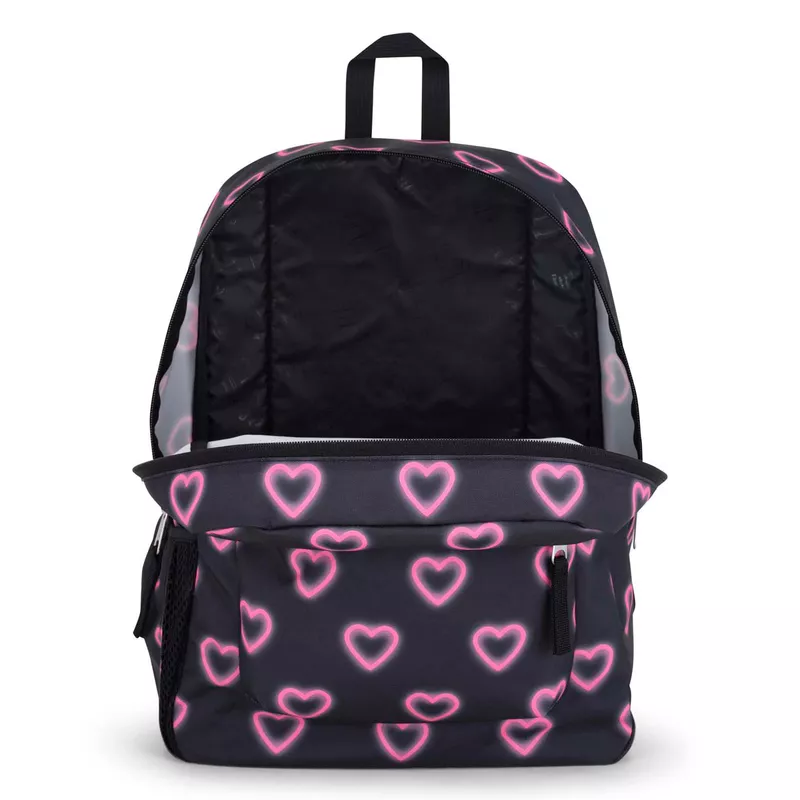 JANSPORT CROSS TOWN  - Happy Hearts Black