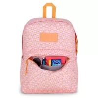 JANSPORT SUPERBREAK PLUS - Hyped Hearts Pink